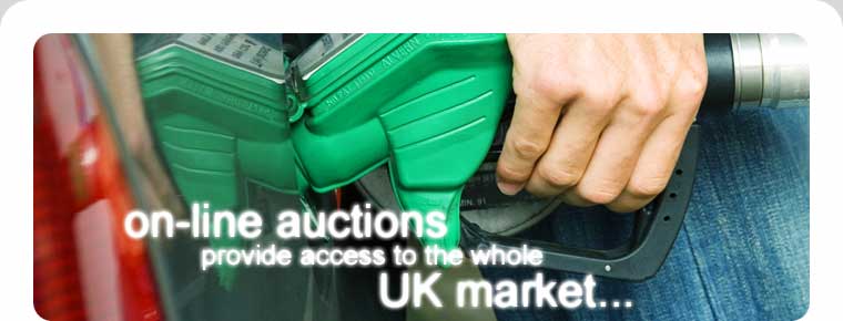 on-line auctions provide access to the whole UK market...
